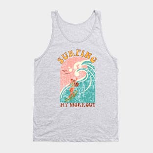 Surfing my workout Tank Top